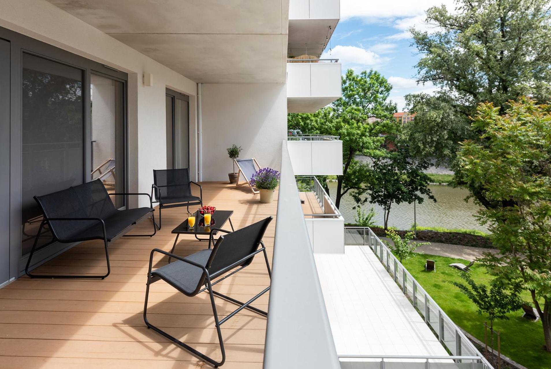 Apartamenty-Wroc River Point Wrocław Rom bilde